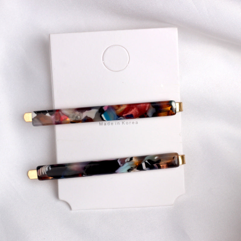 Wholesale Acetic Acid Board Straight Clip Hair Card